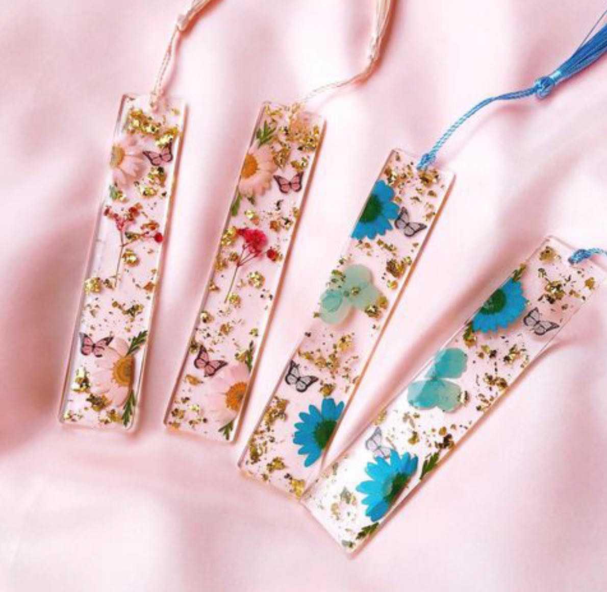 classic bookmarks 🌸 (All Things Resin PH originals)