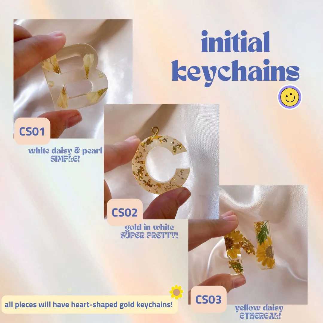 Initial Keychains @ HUGE SALE 🧚‍♀️